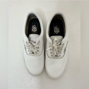 Vans Thrash Old Skool Classic White Leather Sneakers Men’s 8.5 / Women’s 10